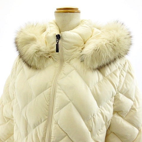 モンクレール MONCLER MELANIE メラニー 茶タグ ダウンコート ファー 