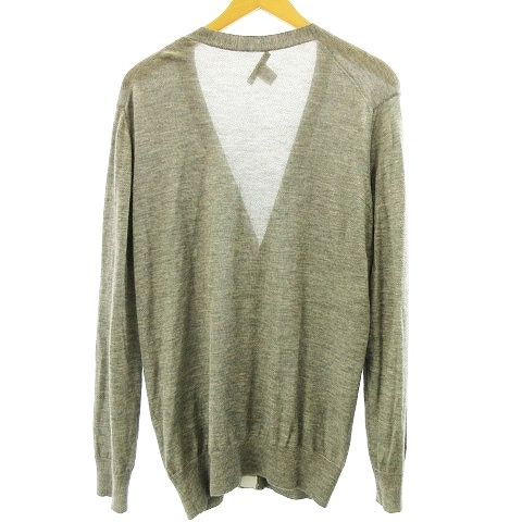 ルイヴィトン LOUIS VUITTON ロゴボタン カシミヤ シルク カーディガン  