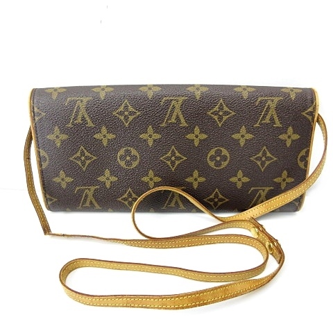 ルイヴィトン LOUIS VUITTON モノグラム ポシェットツインGM M51852 
