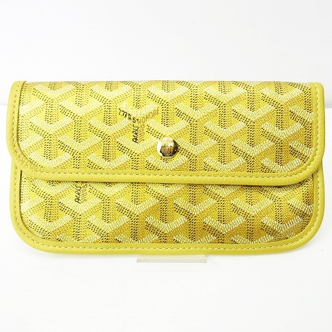 ゴヤール GOYARD 極美品 バッグ付属 サンルイ ポーチ ロゴ 金具 
