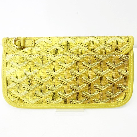ゴヤール GOYARD 極美品 バッグ付属 サンルイ ポーチ ロゴ 金具 