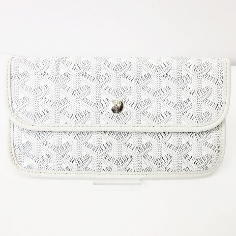 ゴヤール GOYARD 極美品 バッグ付属 サンルイ ポーチ ロゴ 金具  