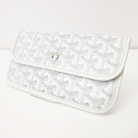 ゴヤール GOYARD 極美品 バッグ付属 サンルイ ポーチ ロゴ 金具 