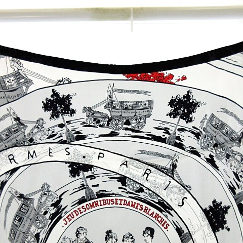 エルメス HERMES 希少 70周年記念 カレ70 JEU DES OMNIBUS ET DAMES 