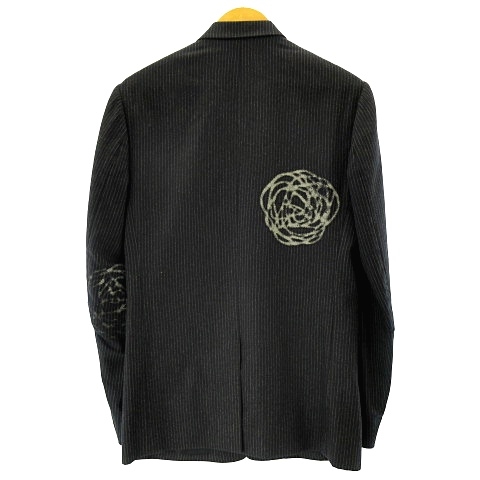 ディオールオム Dior HOMME 14AW テーラードジャケット 薔薇  