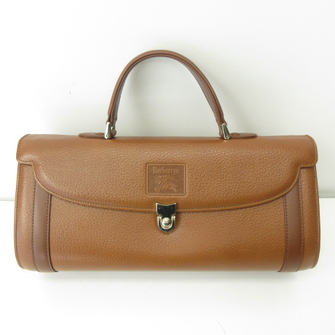バーバリーズ Burberrys レザー ノバチェック ハンドバッグ YM981 BI  