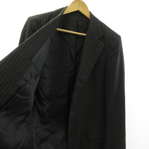 PRADAブラックスーツ上下セット 48R PRADA プラダ メンズ スーツセットアップ ス ベロア ブラック