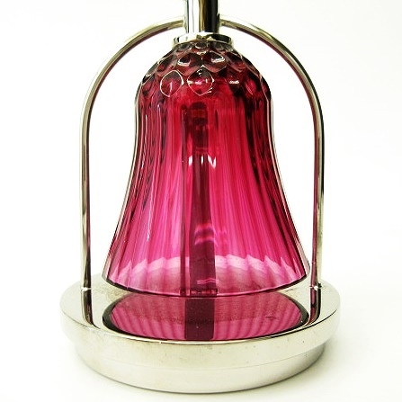 △▽Saint Louis LUCIOLE APOLLO♪クリスタル ランタン♪パープル