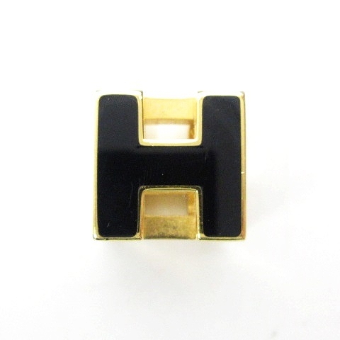 エルメス HERMES カージュド アッシュ Hキューブ チャーム ペンダント 