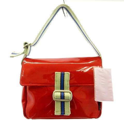 未使用品 ポールスミス PAUL SMITH タグ付き エナメル ハンド 