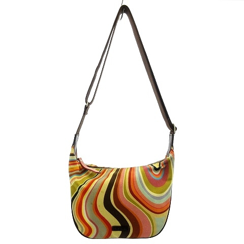 ポールスミス PAUL SMITH マーブル マルチカラー ショルダーバッグ 