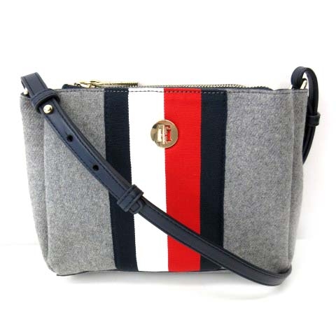 トミーヒルフィガー TOMMY HILFIGER 美品 ショルダーバッグ ポシェット 