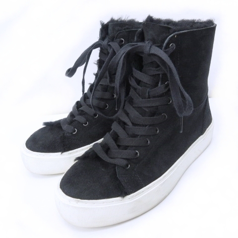 UGG アグハイトップスニーカー黒 オーストラリア