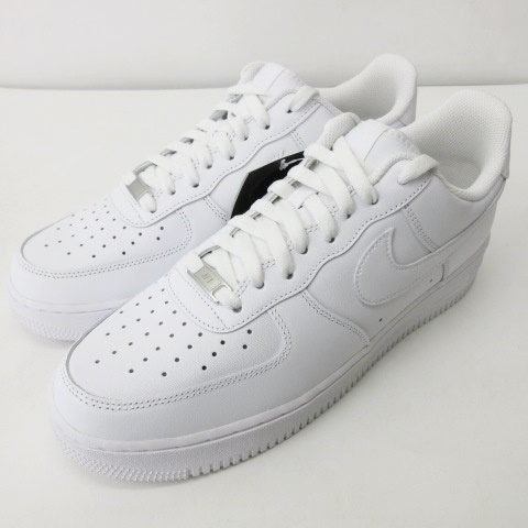 新品ナイキ タグ付き Nike Air Force 1 ホワイト27.5cm ナイキ NIKE スニーカー AIR FORCE 1 07 エアフォース1 27.5 WHT