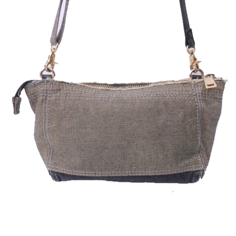 ディーゼル DIESEL デニム ショルダーバッグ クラッチバッグ 2WAY 加工 