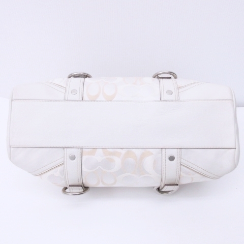 コーチ COACH 10145 シグネチャー ハンドバッグ ショルダーバッグ 切替