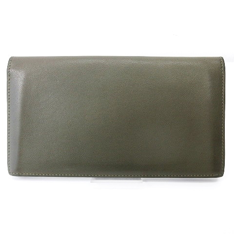 エルメス HERMES シチズン ツイル ロング カレキューブ 長財布 二 