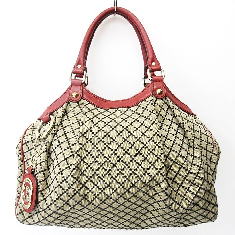 グッチ GUCCI ディアマンテ スーキー ハンド トート ショルダーバッグ 