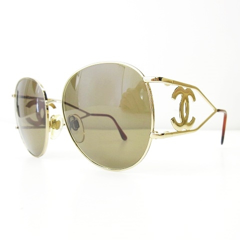シャネル CHANEL ココマーク ロゴ スモークレンズ サングラス アイ  