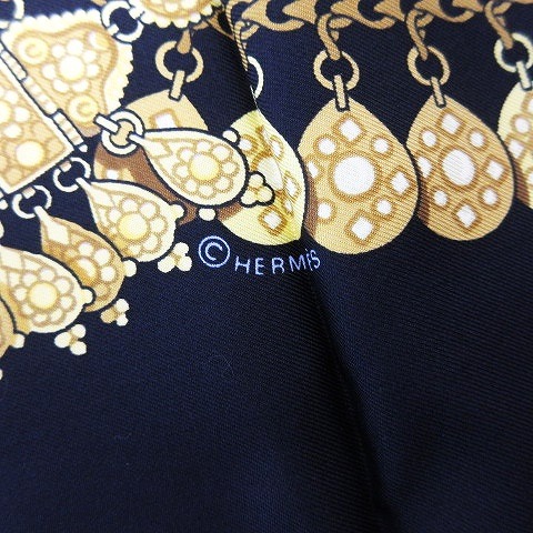 未使用 HERMÈS エルメス スカーフ カレ90 KOSMIMA 宇宙 黒 【公式通販】