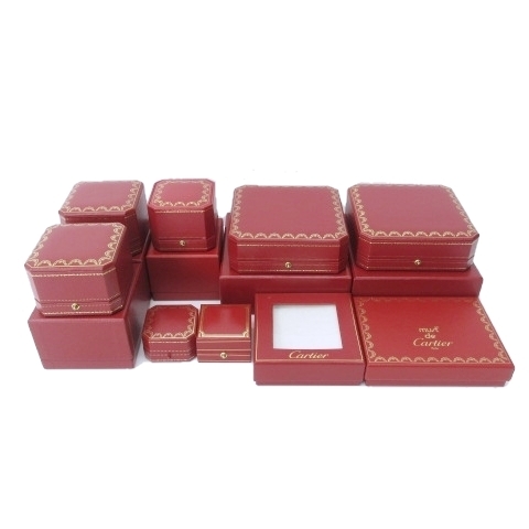 カルティエ Cartier ジュエリーボックス ケース 外箱 内箱 計14点  