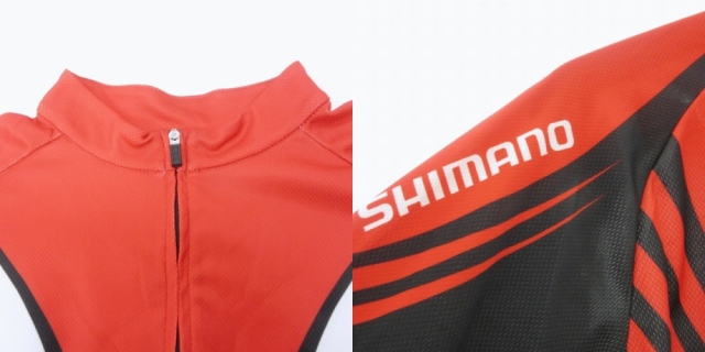 CASTELSARASIN サイクルジャージ レッド/ホワイト M 輸入 古着 SANTINI ( サンティーニ ) 半袖ジャージ TDF23 ( ツールド