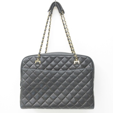 シャネル CHANEL マトラッセ チェーン トートバッグ ココマーク 