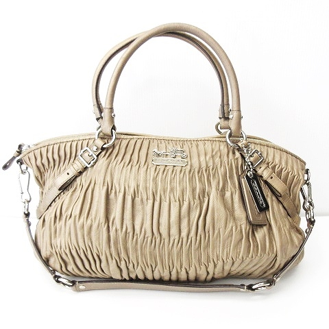 コーチ COACH マディソン ギャザー 15947 2WAY ハンド トート 
