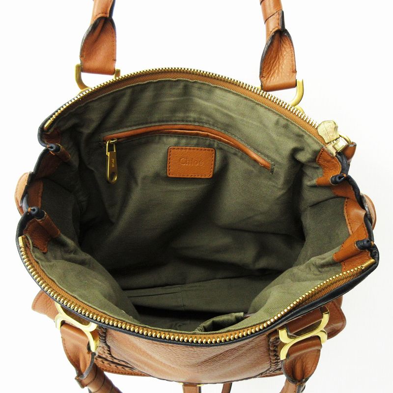 クロエ CHLOE マーシー 2WAY ハンド トート ショルダー バッグ 011156 