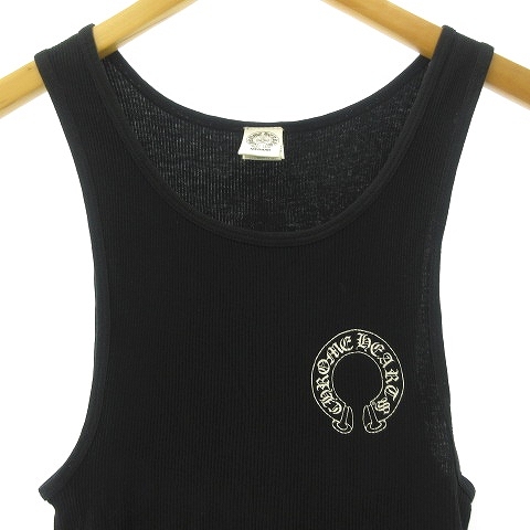 クロムハーツ CHROME HEARTS クロスプリント タンクトップ ロゴ 国内 