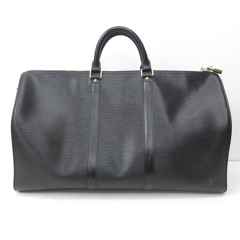 LOUIS VUITTON キーポル50 黒 エピ レザー ボストンバッグ 楽天市場】【バッグ】LOUIS VUITTON ルイ ヴィトン エピ