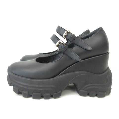 ミュウミュウ miumiu 厚底 スニーカー サンダル パンプス ストラップ  