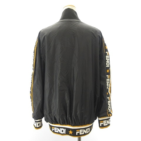 フェンディ FENDI × FILA 美品 ズッカ柄 リバーシブル ブルゾン 