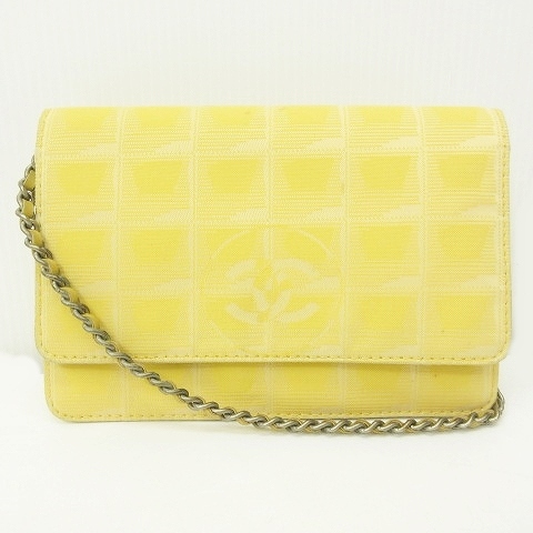 シャネル CHANEL ニュートラベルライン ショルダーバッグ チェーン 