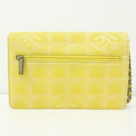 シャネル CHANEL ニュートラベルライン ショルダーバッグ チェーン 
