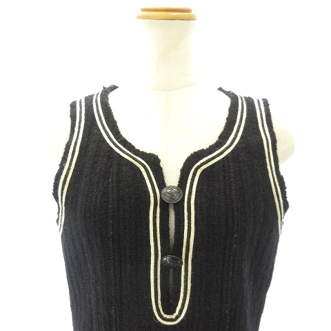 シャネル CHANEL 07A スポーツライン ニット ワンピース ココマーク  