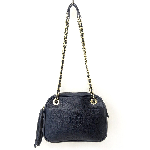 トリーバーチ TORY BURCH 美品 タッセル チェーン ショルダーバッグ  