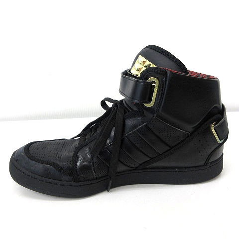 Perfume レアハイカットスニーカー ブラックスパンコール Rick Owens リックオウエンス GEOBASKET ジオバスケット