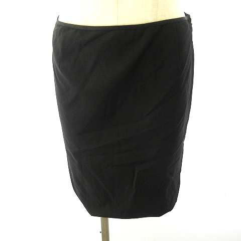 未使用品 フェンディ FENDI タグ付き タイト スカート ひざ丈 ナイロン 