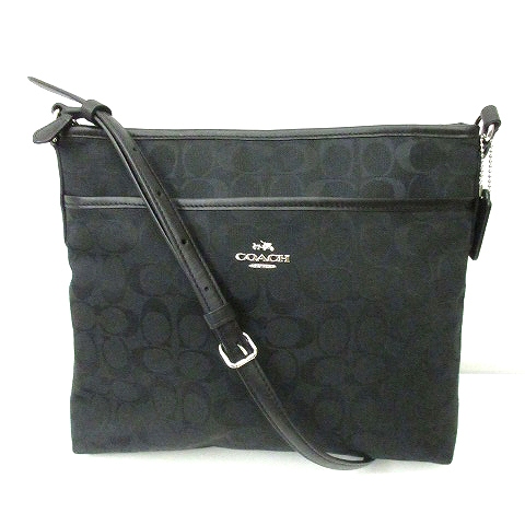 コーチ COACH 美品 F36378 ショルダーバッグ クロスボディ ファイル 