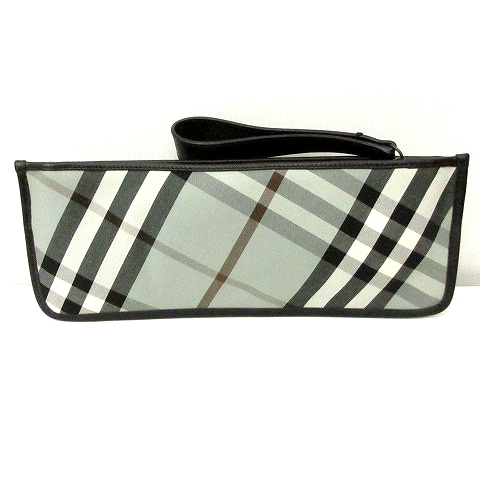 未使用品 バーバリー BURBERRY タグ付き 表参道限定 クラッチバッグ 