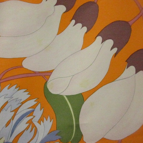 エルメス HERMES カレ90 Flora Graeca ギリシャの花 スカーフ シルク 