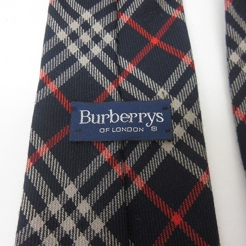 Burberrys　バーバリーズ　ネクタイ　ノバチェック　 8090s　未使用品 バーバリーズ Burberrys ヴィンテージ ネクタイ ノバチェック
