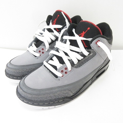 ナイキ NIKE JORDAN AIR JORDAN 3 RETRO 美品 スニーカー シューズ