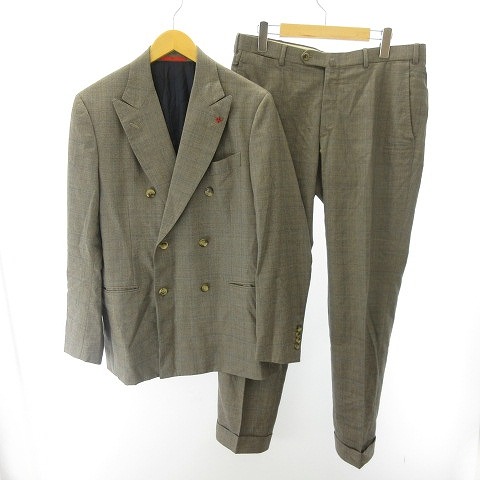 イザイア ISAIA GREGORIO スーツ ダブルブレスト セットアップ 