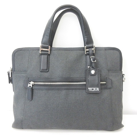 トゥミ TUMI 68216 ATE ブリーフケース ビジネスバッグ グレー EC 