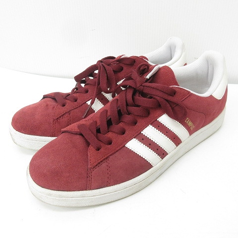 アディダス adidas CAMPUS スニーカー シューズ G22970 スエード 赤 
