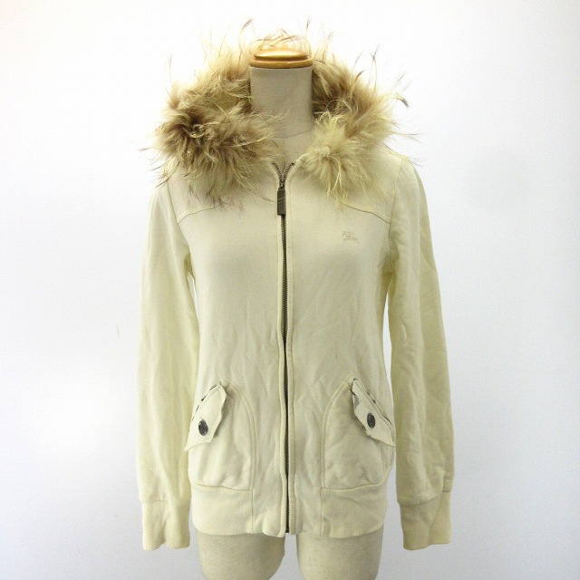 バーバリーブルーレーベル BURBERRY BLUE LABEL パーカー ラクーン 