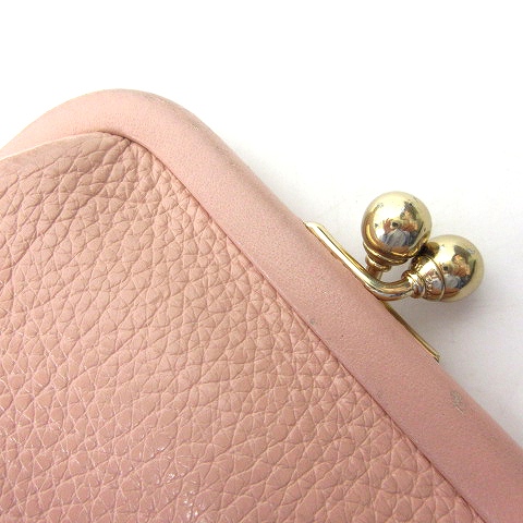 コーチ COACH 財布 小銭入れ がま口 コインケース シボ革 レザー