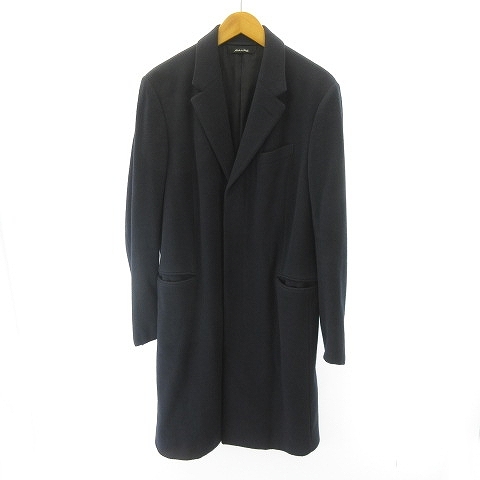 ダンヒル dunhill 近年モデル カシミヤ混 チェスターコート ジャケット 